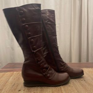 Miz Mooz Knee High Leather Boots